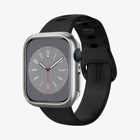 ACS05458 - Apple Watch Ultra (Apple Watch (49mm)) Case Thin Fit in black showing the front